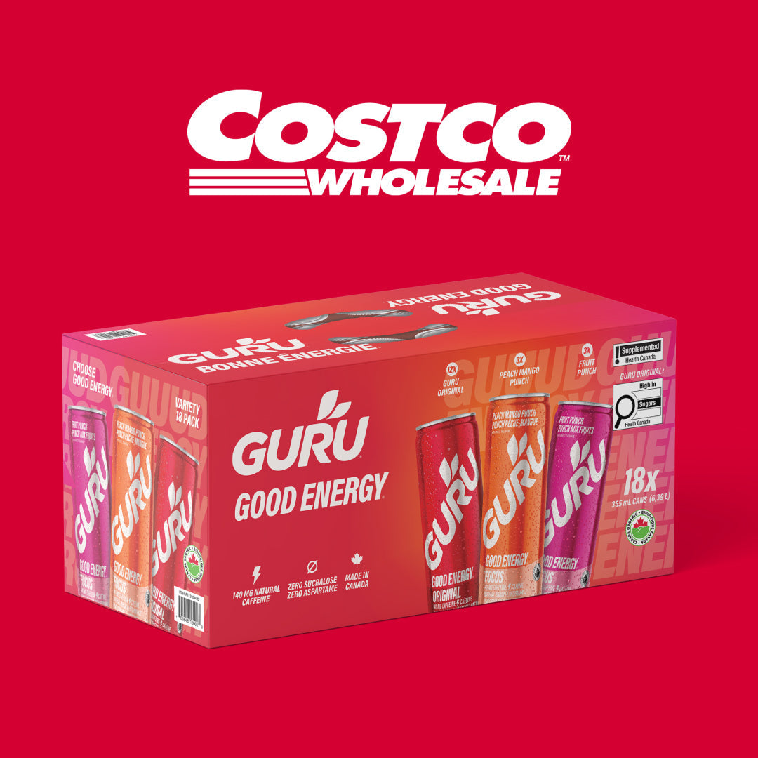 Limited Time Offer: The GURU Bestsellers Variety 18-Pack, Only at Costco Québec