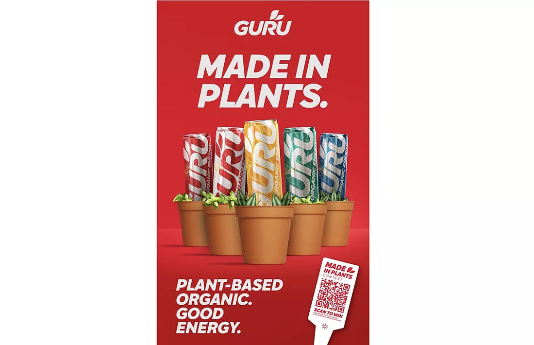 GURU Energizes Canadians Coast-to-Coast With “Made With Plants” Campaign