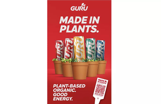 GURU Energizes Canadians Coast-to-Coast With “Made With Plants” Campaign