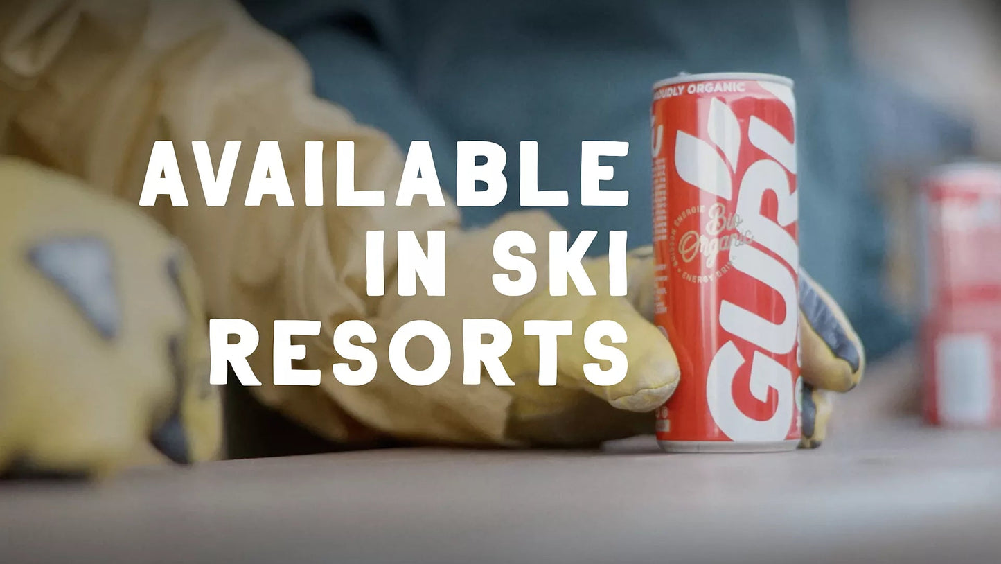 GURU Organic Energy Hits the Slopes With New Partnerships With Three Major Canadian Ski Resorts - GURU Beverage