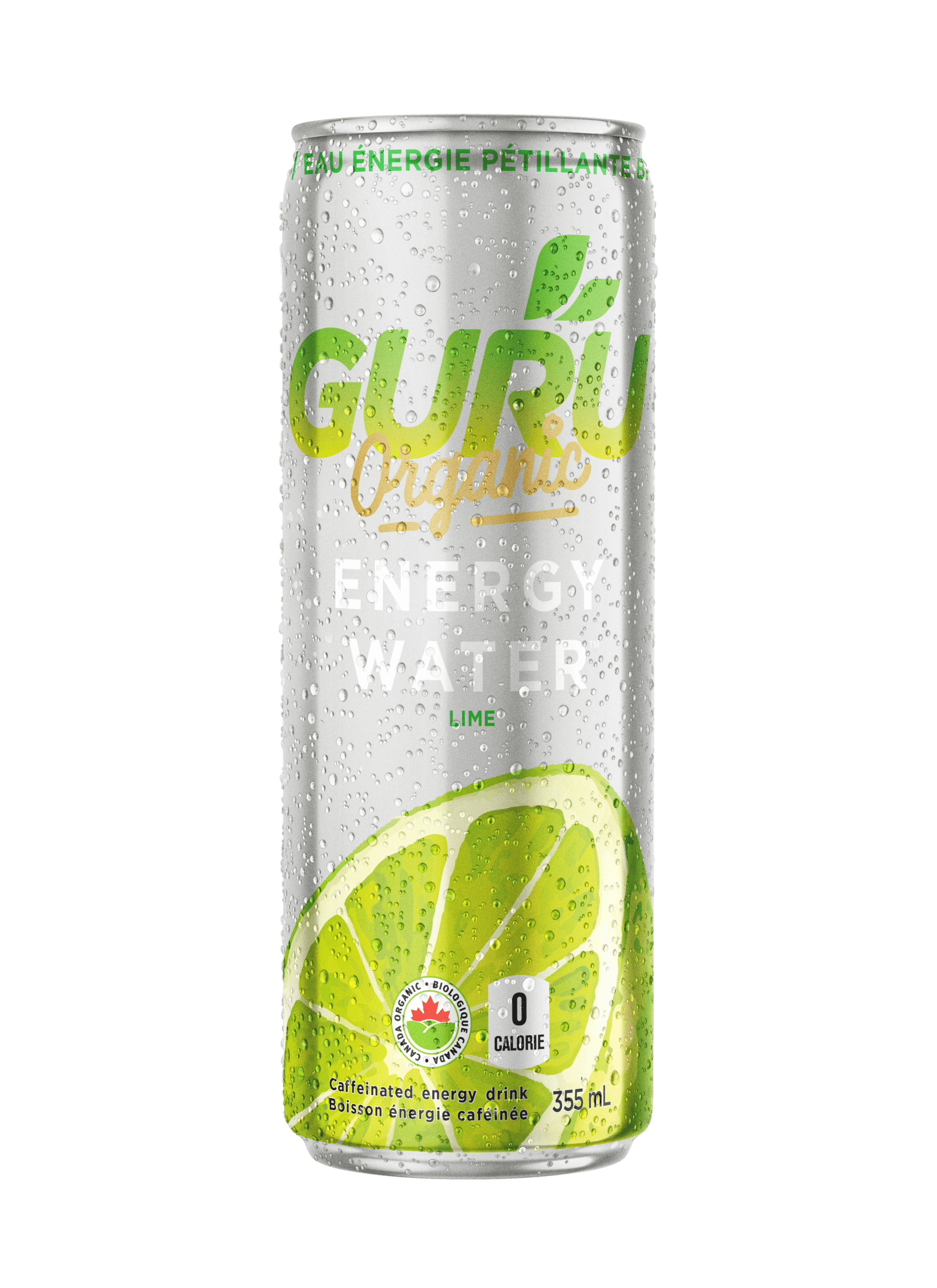Guru Lime - Organic Energy Water | GURU Energy – GURU Beverage