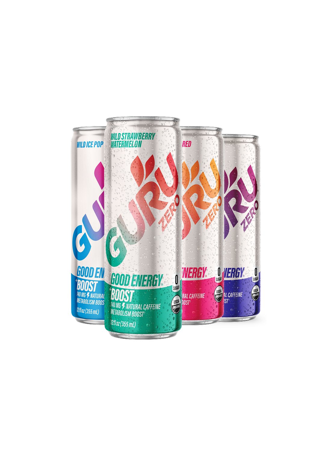 Saveurs variées Zéro sucre